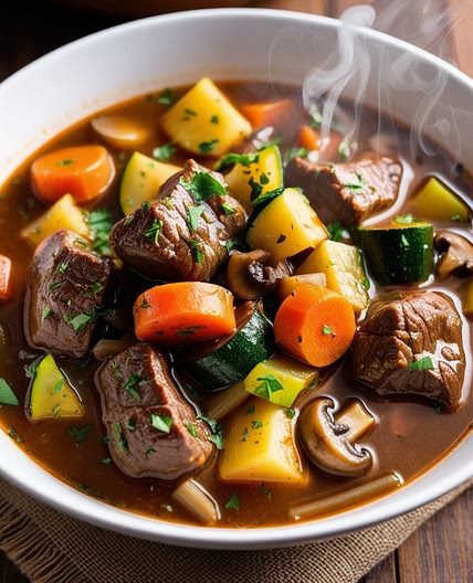 Keto Beef Stew Soup Recipe: Easy and Delicious