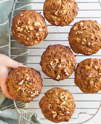 Carrot and Apple Muffins