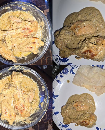 Afghani Creamy Chicken