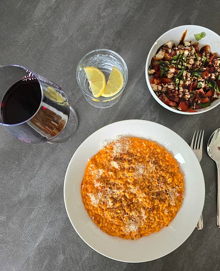 Creamy Nduja Risotto