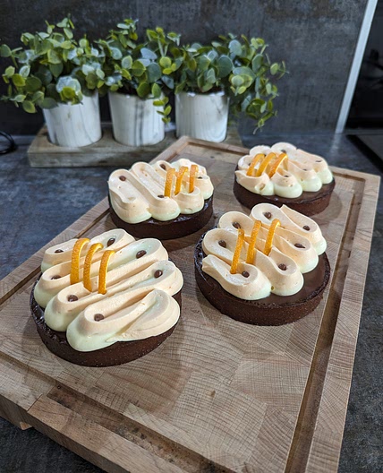 Chocolate Orange Tarts