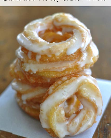 Homemade Honey Cruller Donuts