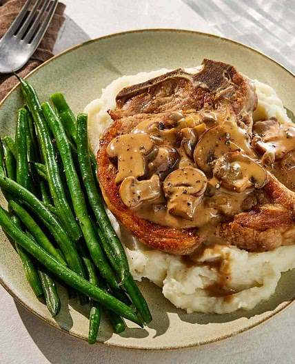 Mushroom Pork Chops