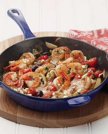 Shrimp Saganaki