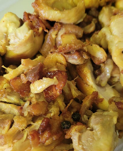 Adobo Ilonggo style ( Turmeric)