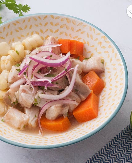 Ceviche de corvina