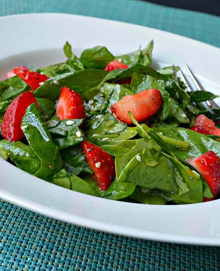 Spinach Strawberry Salad