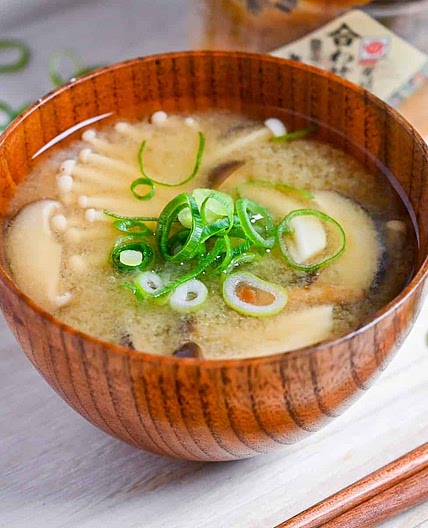Mushroom Miso Soup (Kinoko no Miso Shiru)