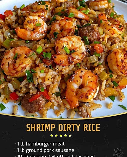SHRIMP DIRTY RICE