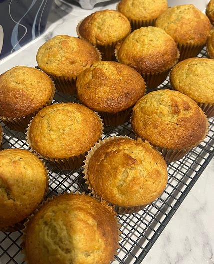 Fast Banana Muffins 