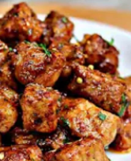 Seasoned Pork Bites
