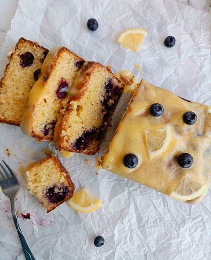 Lemon Blueberry Loaf Cake
