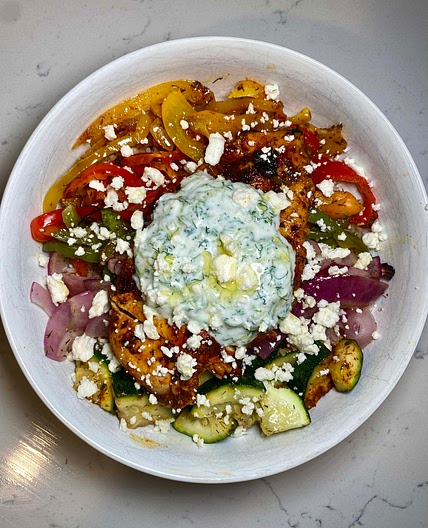 Mediterranean Chicken Bowl