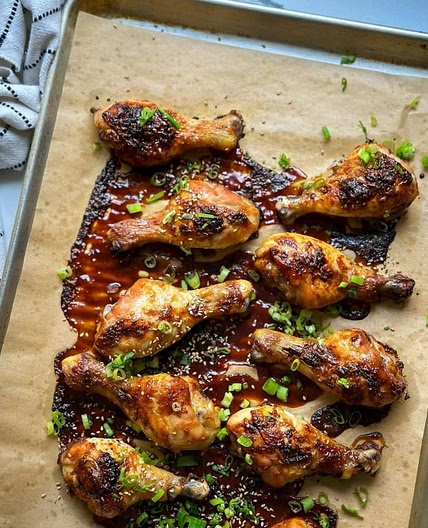 D'licious Caramel Chicken Drumsticks