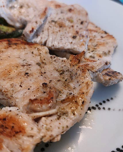Grilled turkey breast