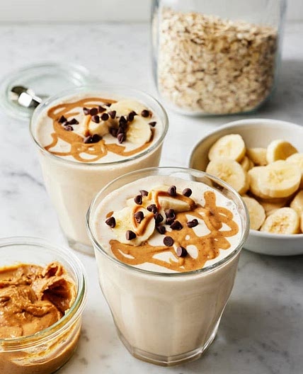 Banana Peanut Butter Protein Smoothie