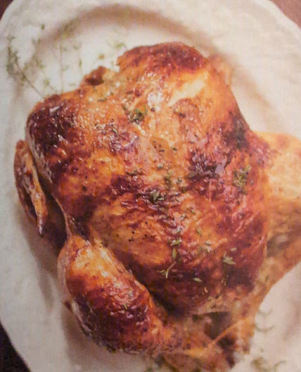 Herb roasted chicken