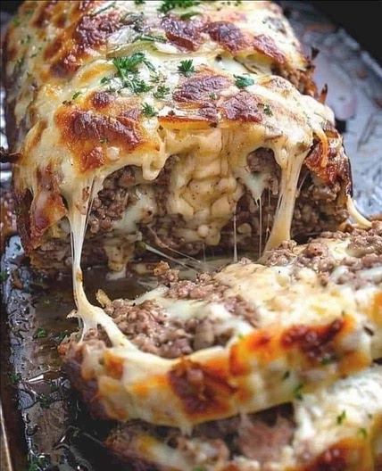Philly Cheesesteak Meatloaf