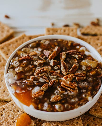 No Bake Pecan Pie Dip with Cream Cheese