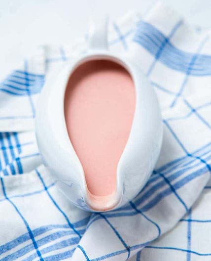 pink custard
