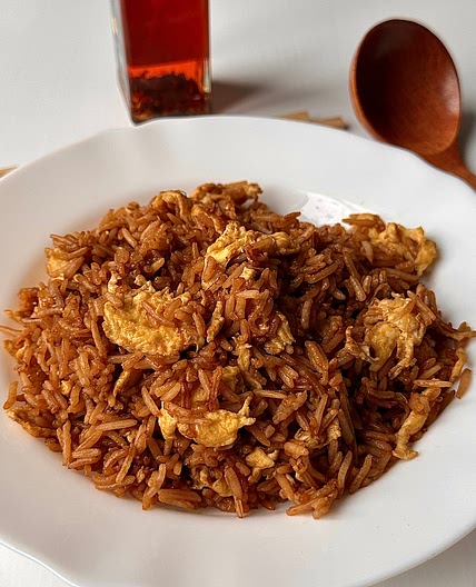 Simple Egg Fried Rice 