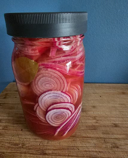 Pickled red onion