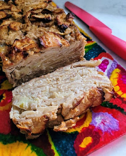 Loaded Apple Custard Cake