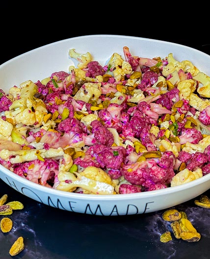 Cauliflower Salad with Champagne Mustard Vinaigrette