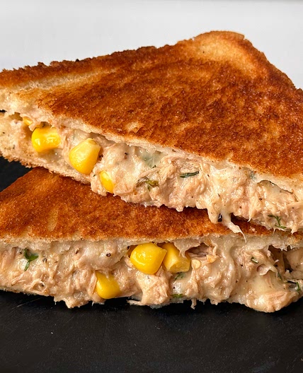 Spicy Chili Cheese Tuna Toastie 