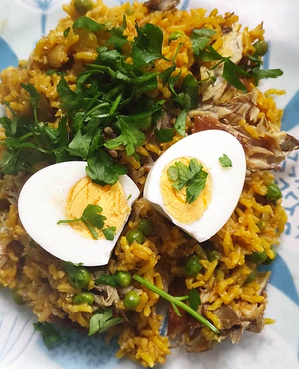 Smoked mackerel kedgeree