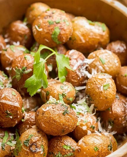 Herb Parmesan Potatoes
