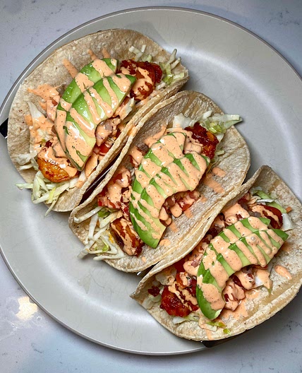 Crunchy Shrimp Tacos