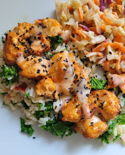 Air Fryer Bang Bang Salmon