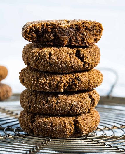 Gluten-Free Ginger Molasses Cookies