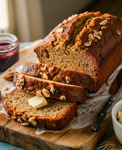Almond Flour Keto Banana Bread Recipe by Chef Martina Slajerova