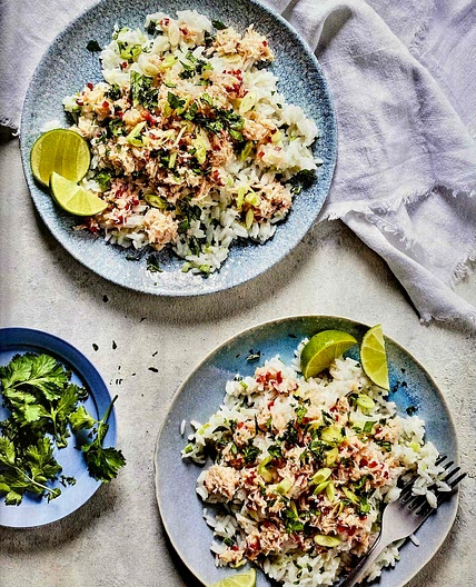 Coconut Crab Rice