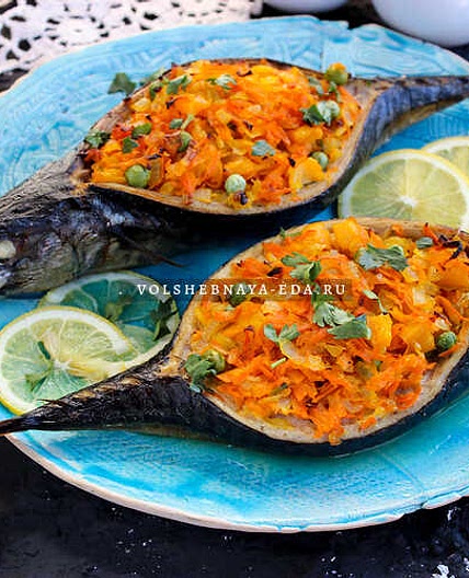 Фаршированная скумбрия