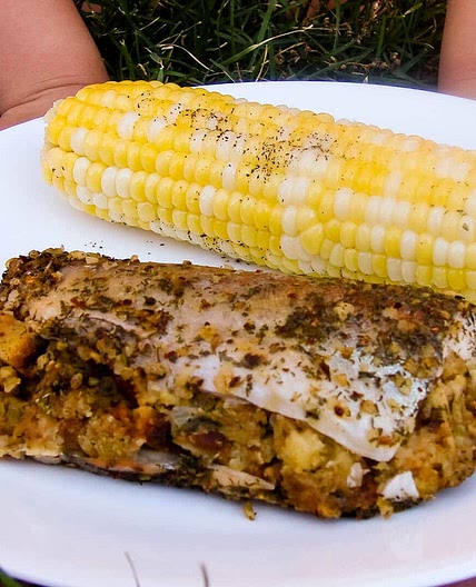 Stuffed Trout recipe