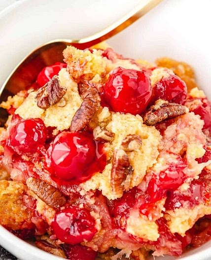 Cherry Pineapple Dump Cake