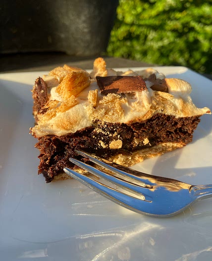 S’mores brownie 