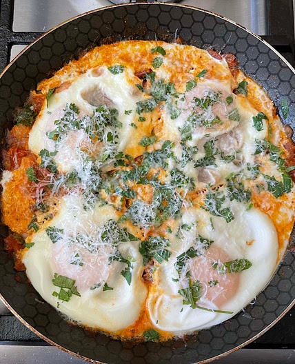 Huevos al Purgatorio