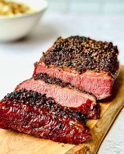 PEPPER CRUSTED CORNED BEEF