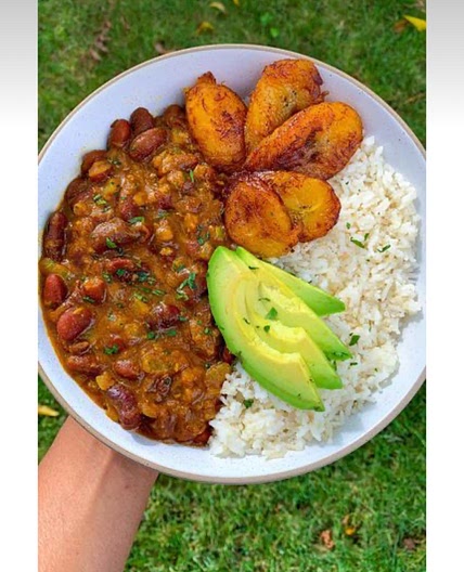 Caribbean inspired Rice Bowl 