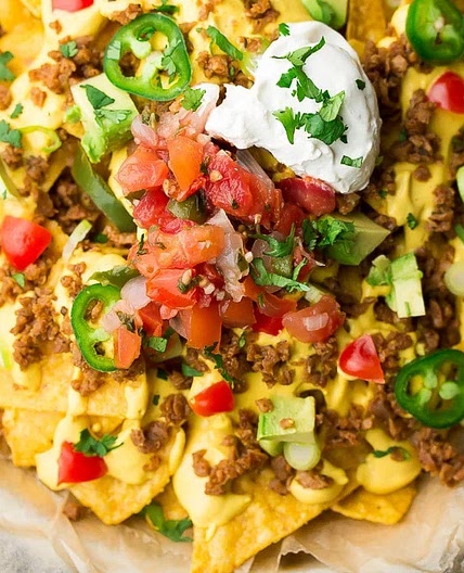 Ultimate Fully Loaded Vegan Nachos (GF)