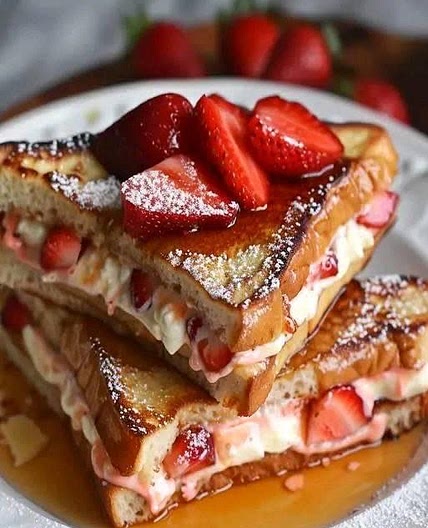 Strawberry Cheesecake French Toast