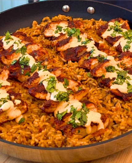Creamy Southwestern Chicken and Rice