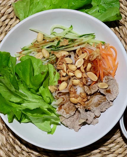 Pho Tron Recipe (Vietnamese Beef Noodle Salad)