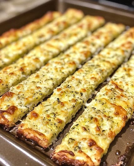Zucchini breadsticks