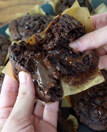 Olympic chocolate muffins