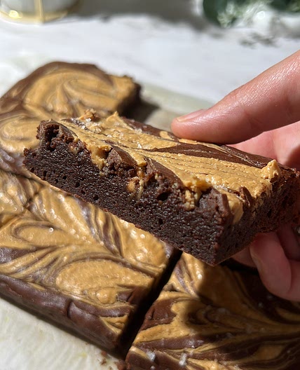 Peanut Butter Brownies